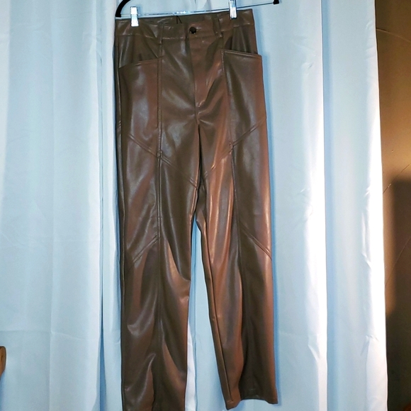 NWT Dynamite Faux Leather Pants - Picture 1 of 7
